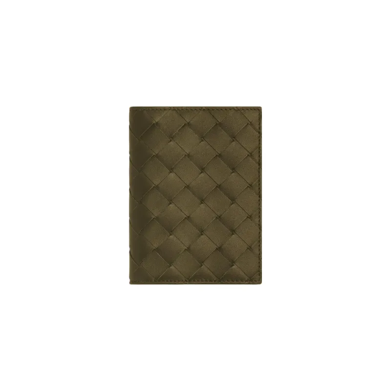 Bottega Veneta Intrecciato Flap Wallet-0