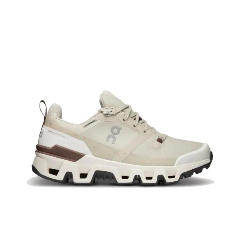 On Running Cloundwander Waterproof Sand Ivory Women's-1