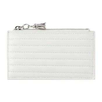 DIESEL Sheepskin Wallets Card Holders Extra Small Women's White