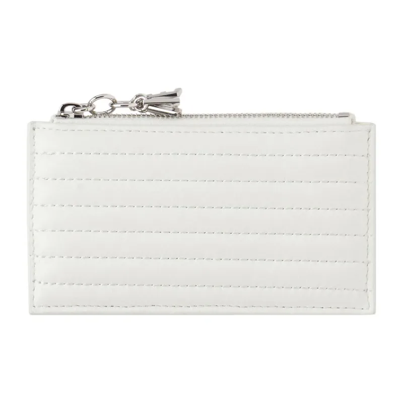 DIESEL Sheepskin Wallets Card Holders Extra Small Women's White-0