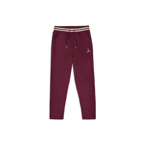 LI-NING 1990 Classic Collection Casual Pants Women's Dark Burgundy