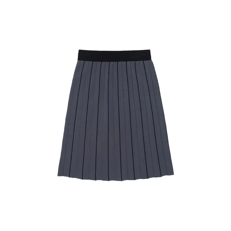 LI NING 1990 Classic Collection Casual Short Skirts Women's Ebony Black-1
