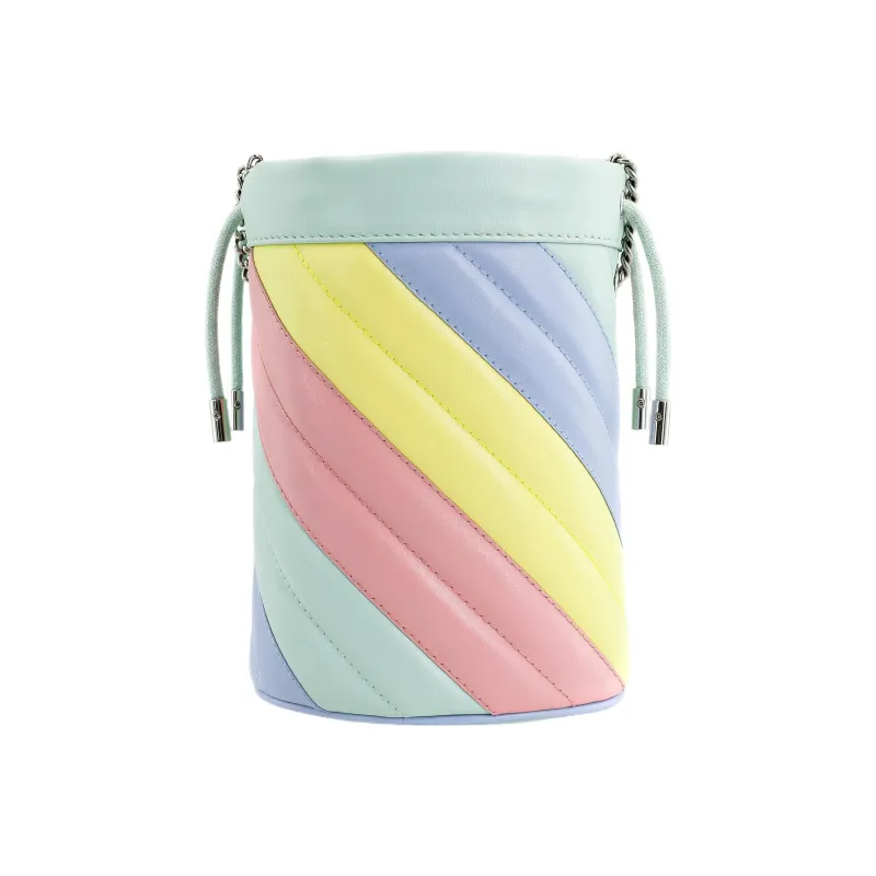 GUCCI GG Marmont Leather Bucket Bags Shoulder Bag Crossbody Bag Mini Women's Blue/pink/blue/green-2