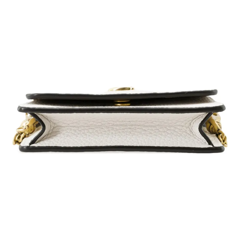 COACH Grain Leather Shoulder Bag, Crossbody Bag, Coin Purse, Card Holder Women's White-3