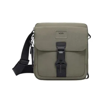 TUMI Nylon Messenger Bag Shoulder Bag Crossbody Bag Men's Sand Gray