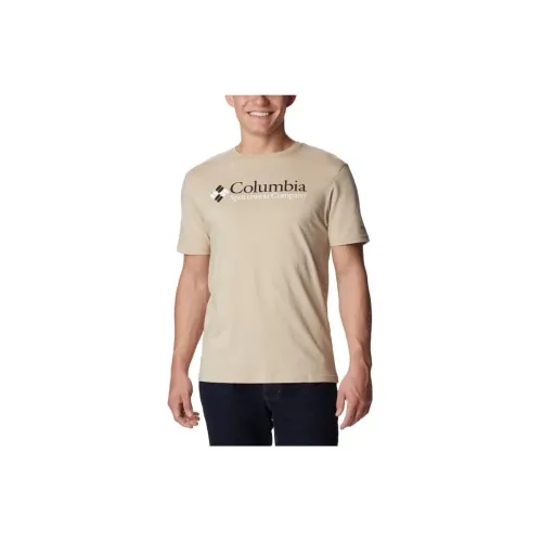 Columbia CSC T-Shirts Men Khaki