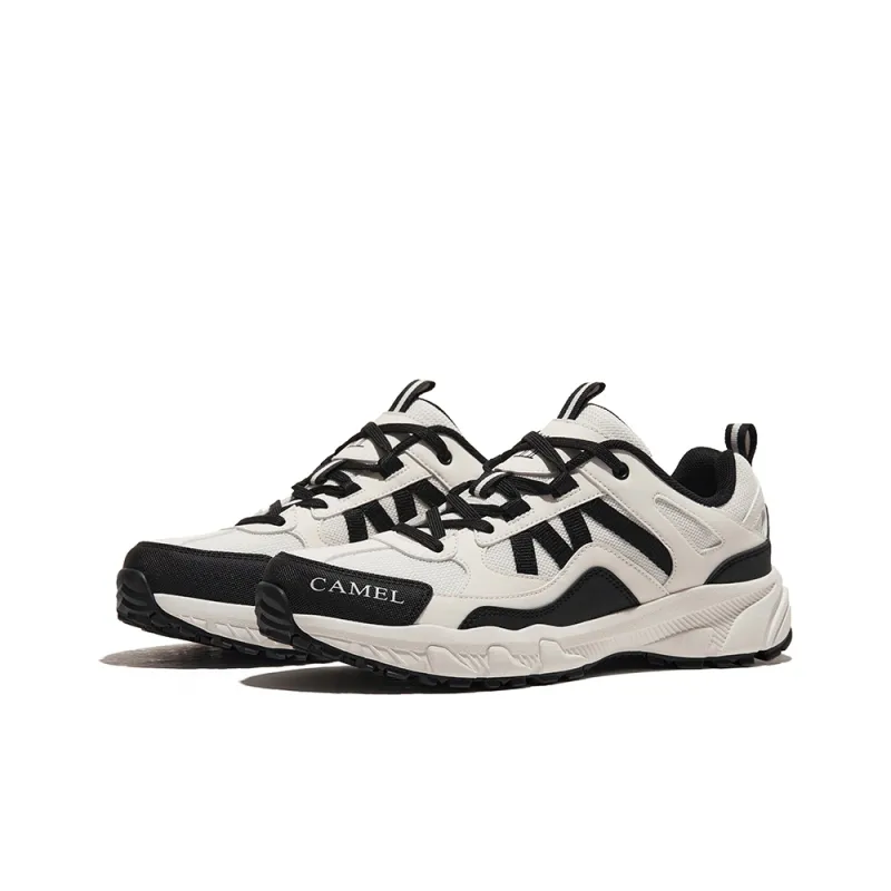 CAMEL Plate Dragon 1.0 Low Top Outdoor Shoes Men's Beige White Black-1