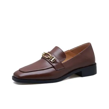 MARINO FABIANI Loafers 3cm Women's Brown
