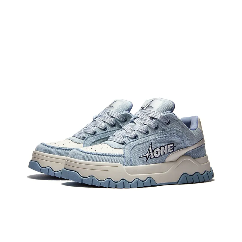 A1 Denim Collection Low-Top Skateboard Shoes Unisex-2