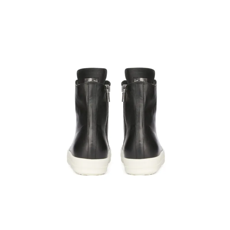 RICK OWENS/RO LUXOR Abrasion Resistant High Top Skateboard Shoes Women's Black-3
