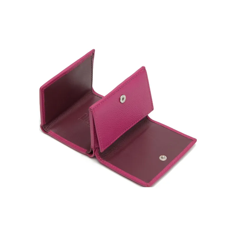 DIESEL Calfskin Wallet Regular Women's Purple Crystal-1