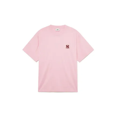 MLB New York Yankees T-Shirts Men Pink