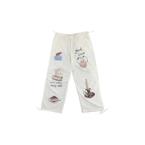 MeiHaoStore Casual Pants Women's White