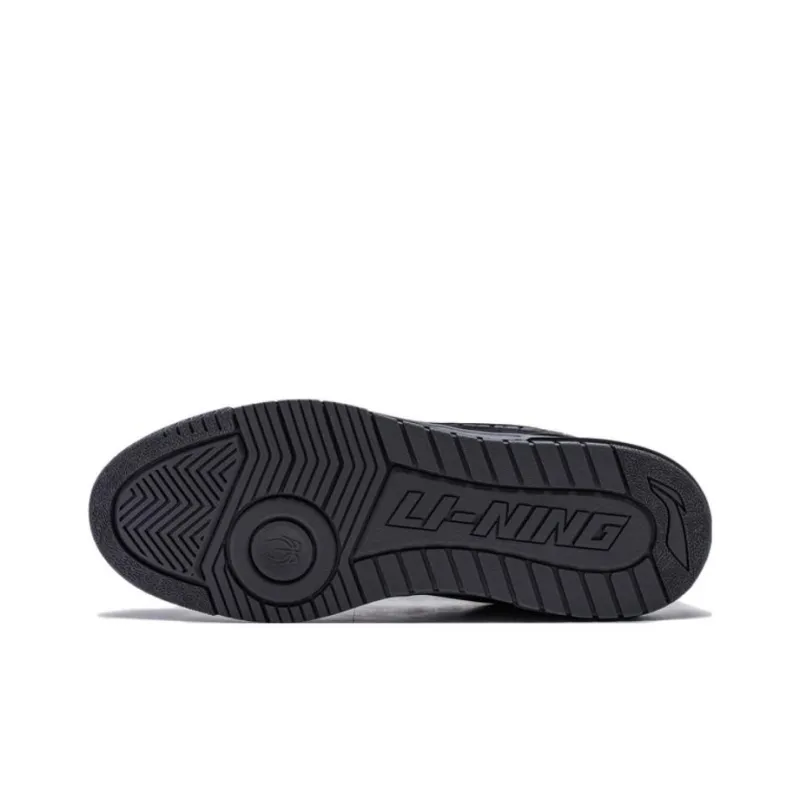LiNing Rookie 2 Low Top Skateboard Shoes Men's Black-4