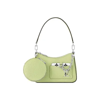 LOUIS VUITTON MARELLINI Epi Grained Cow Leather Shoulder Bag Portable Crossbody Bag Shoulder Bag Women's Green
