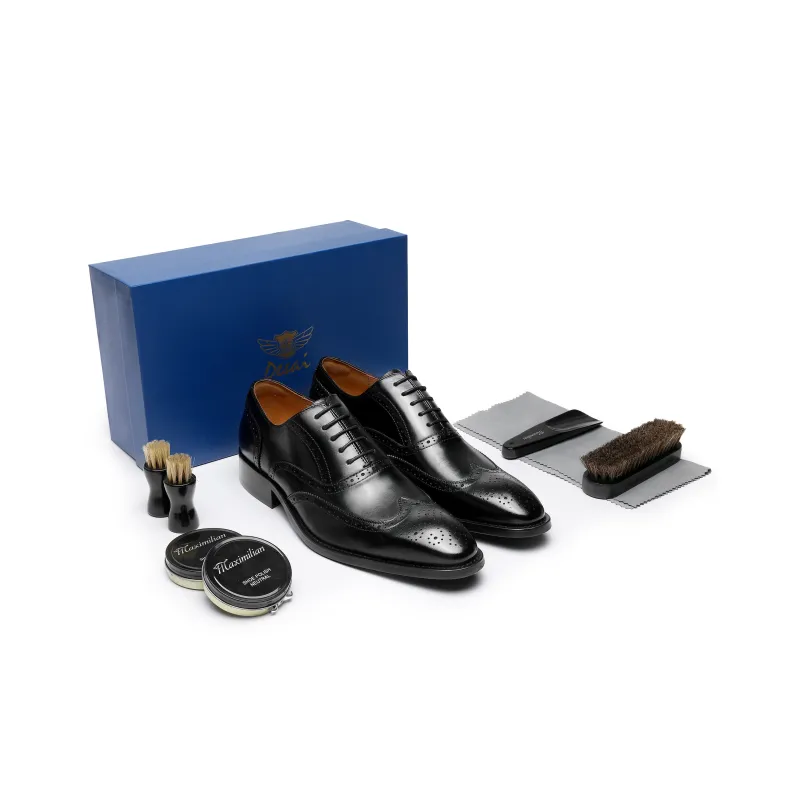 Desai Desai Dress Shoes Men's Black-1