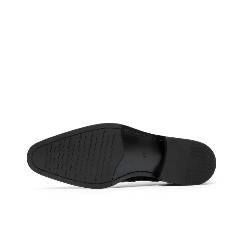 Desai Desai Dress Shoes Men's Black-4