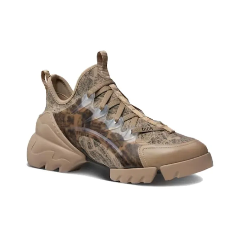 DIOR D-Connect Women's Casual Shoes Women's Beige-2