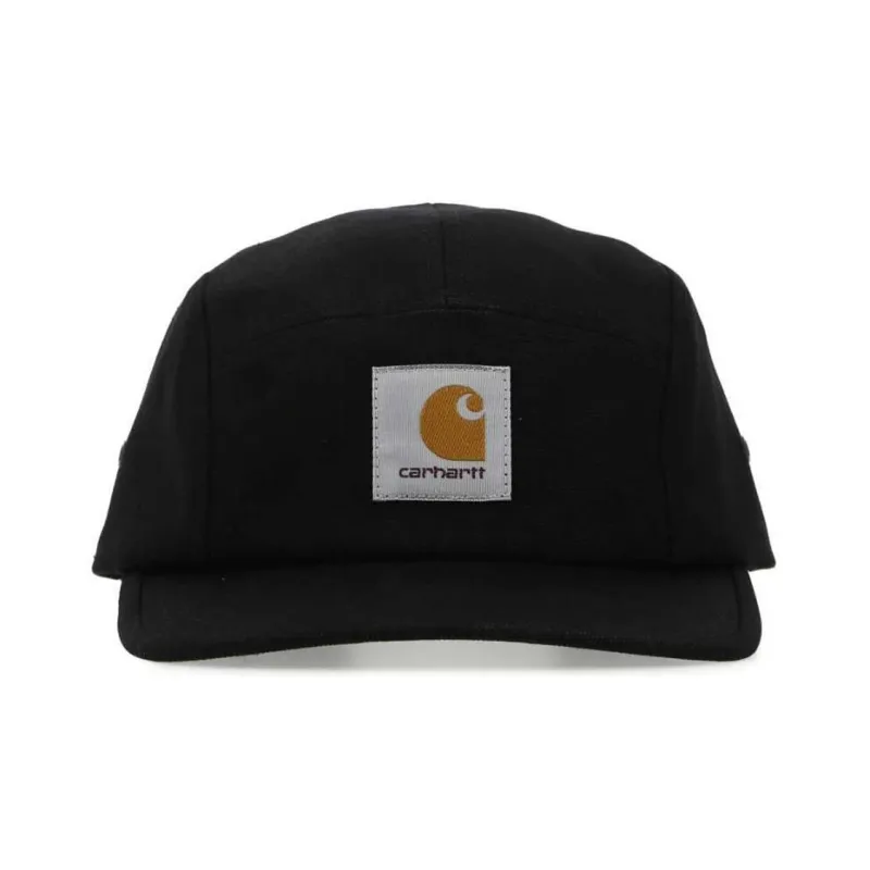 Carhartt WIP Cotton Baseball Caps Men's Black-1