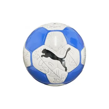 PUMA Size 5 Soccer PU Hand-Stitched Soccer Ball Men's White Blue