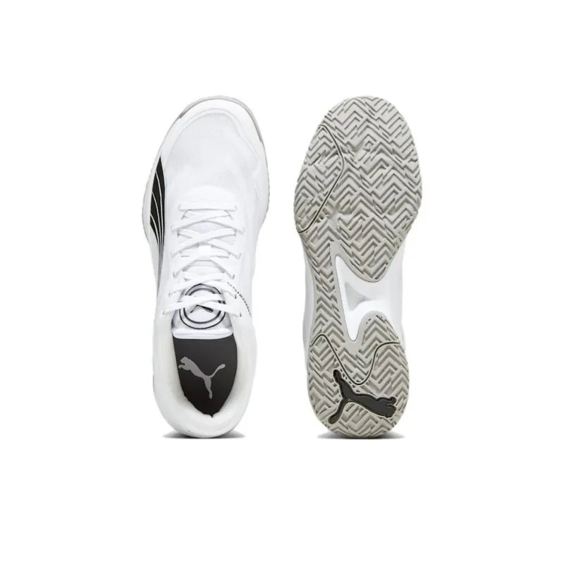 Puma Women's Accelerate Turbo 'White Black Concrete Grey'-3