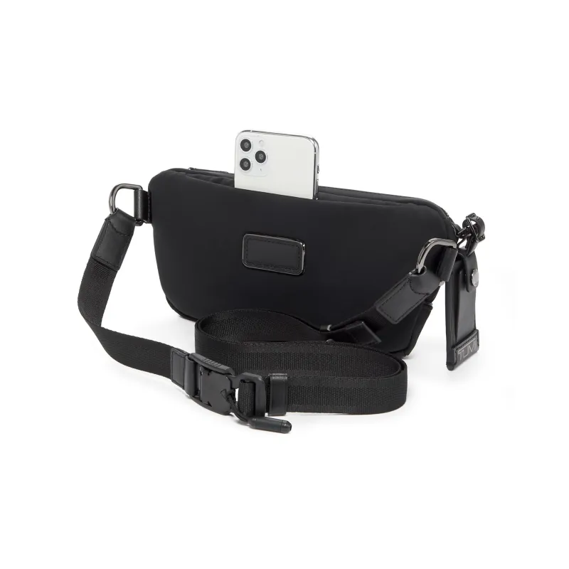 TUMI Nylon Shoulder Bags Fanny Pack Regular Men's Black & Blue-2