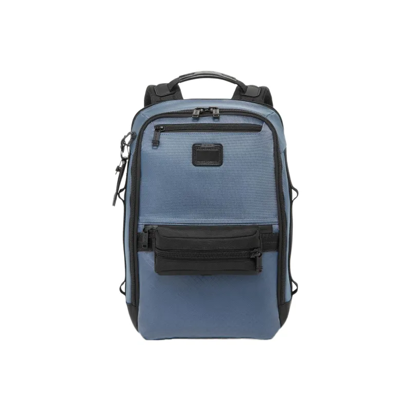 TUMI Nylon Backpack Regular Men's Black & Blue-1