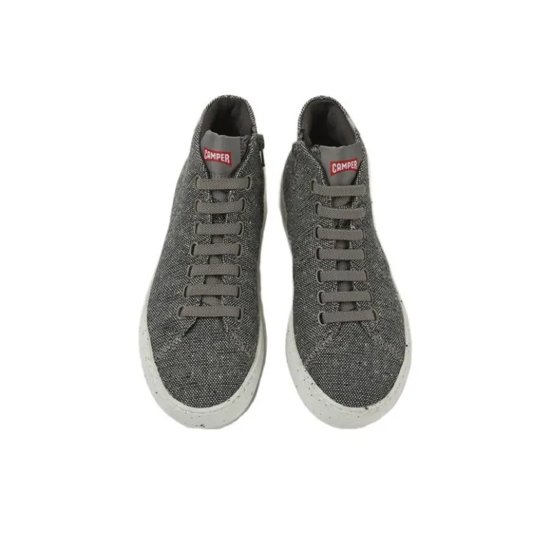 CAMPER Peu Touring Slip Resistant Cushioning High Top Skateboard Shoes Women's Gray White-1