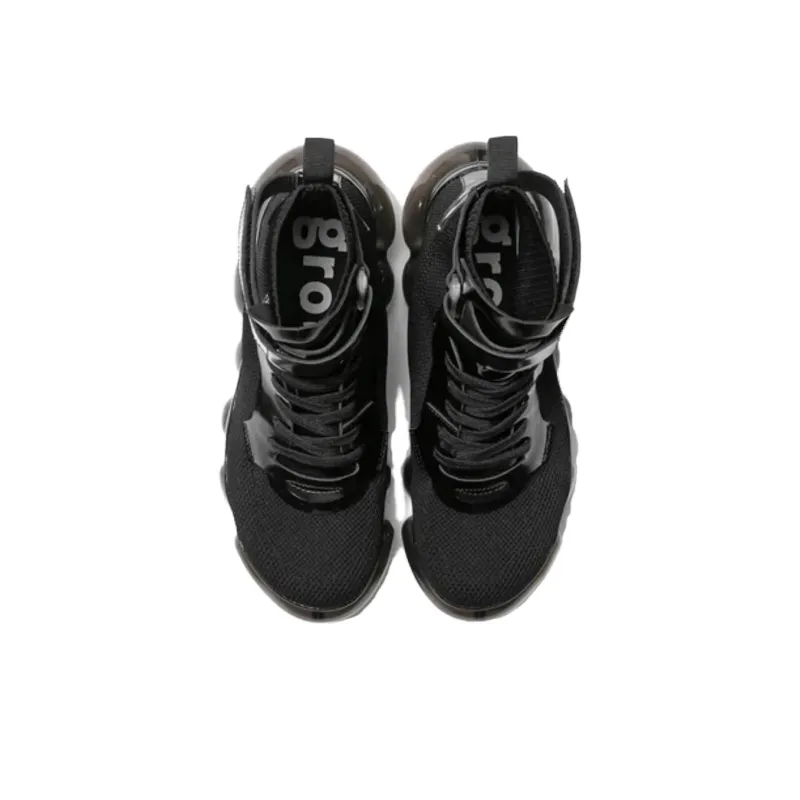 Grounds Jewelry Atcmid High-Top Casual Shoes Unisex Black-3