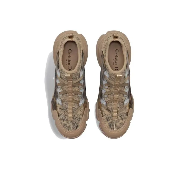 DIOR D-Connect Women's Casual Shoes Women's Beige-4