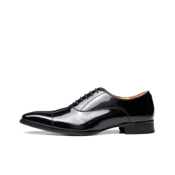VICKI BROWN GENTRY Series Leather Shoes Men's Black