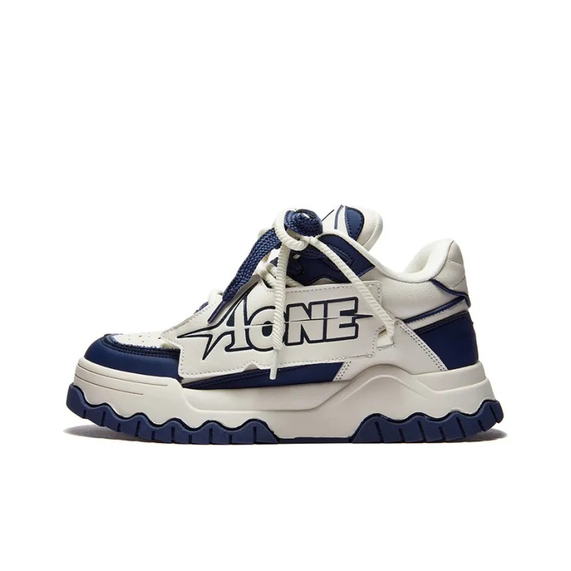 A1 Coverage Wear-Resistant Low-Top Puffy Skateboard Shoes Unisex-24