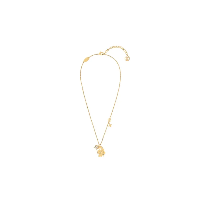 LOUIS VUITTON Vivienne Necklaces Women's Gold-1
