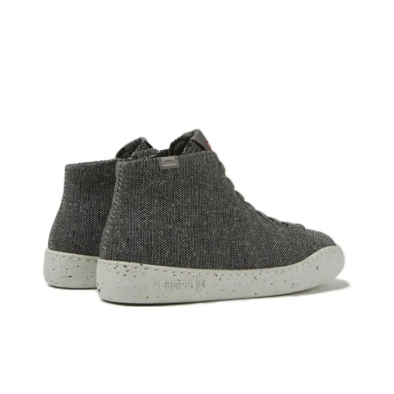 CAMPER Peu Touring Slip Resistant Cushioning High Top Skateboard Shoes Women's Gray White-2