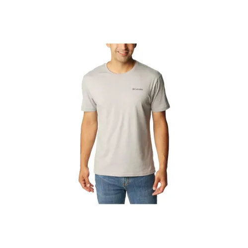 Columbia CSC T-Shirts Men Light Gray