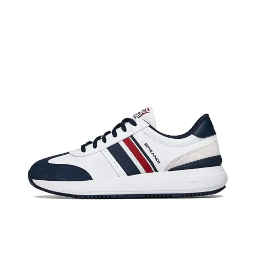 Sprandi Running Shoes Men Low-Top White/Blue/Black