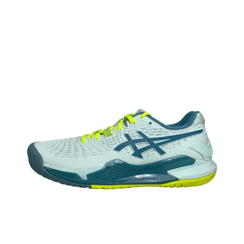 Asics Women's Gel Resolution 9 'Soothing Sea Gris Blue'