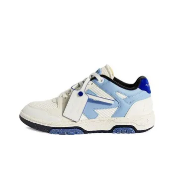 OFF WHITE Slim Out Of Office Sneakers 'Blue White'