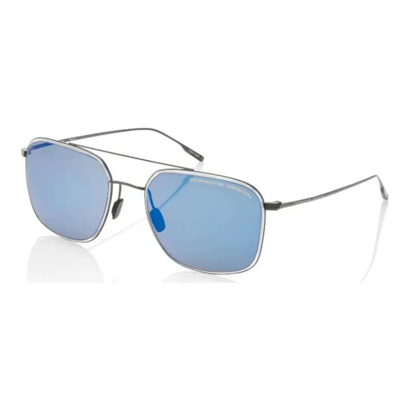 PORSCHE DESIGN Pure Titanium Square Sunglasses Unisex-3