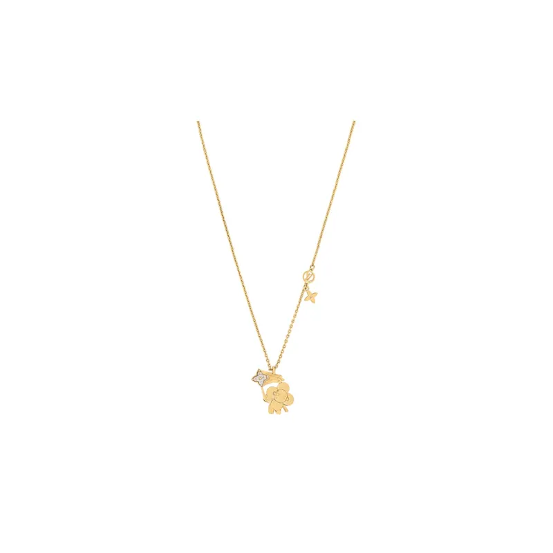 LOUIS VUITTON Vivienne Necklaces Women's Gold-0