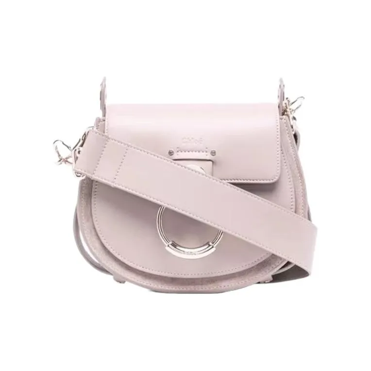 Chloe Tess Calfskin Crossbody Bag, Shoulder Bag Women's Pink-2