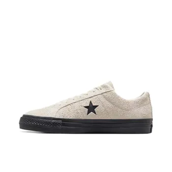 One Star Converse Pro Vintage Suede Low 'Egret Black'