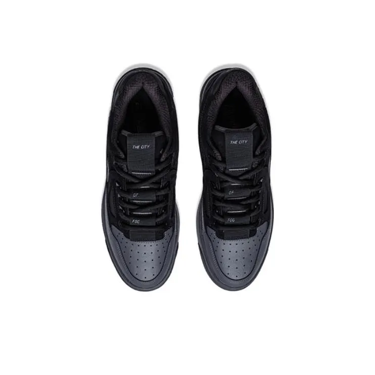 LiNing Rookie 2 Low Top Skateboard Shoes Men's Black-3