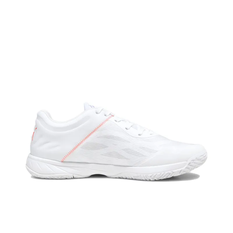 Puma Women's Accelerate Turbo Court 'White Fire Orchid Violet'-1