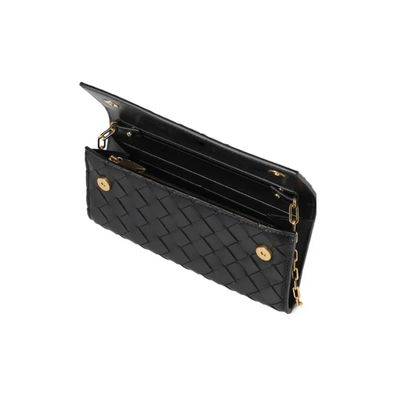 Bottega Veneta Woven Chained Wallet-4