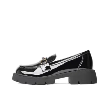 JOSINY Loafers Women's Low Top Black/Khaki