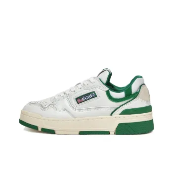 AUTRY Clc Leather Sneakers 'White Green'