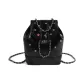 Black Rhinestone-Embellished