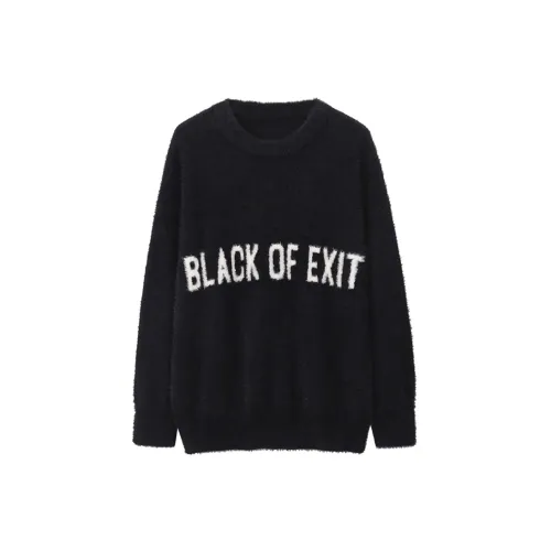 BLACK OF EXIT Men Sweater