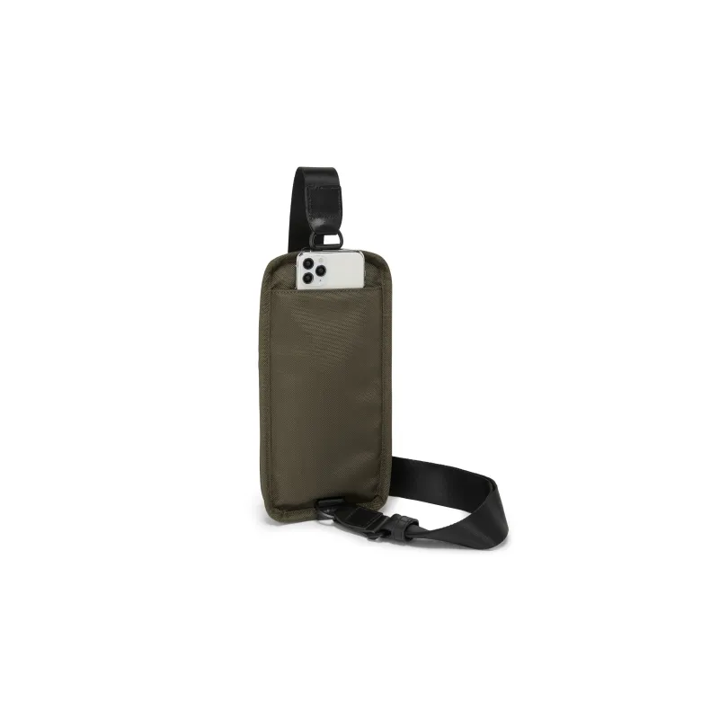 TUMI Nylon Fanny Pack Chest Bag Shoulder Bag Men's Olive Green-2